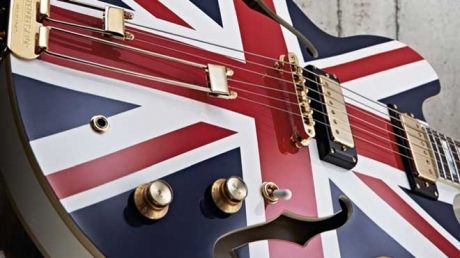 Posavasos único Redonda-BW-Brit Pop Rock Guitar Music Inglaterra #36983