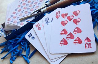 nautical playing cards