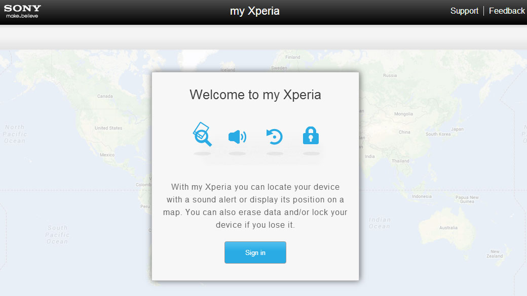 &quot;Sony&#039;s find my phone service &#039;my Xperia&#039; hits devices worldwide