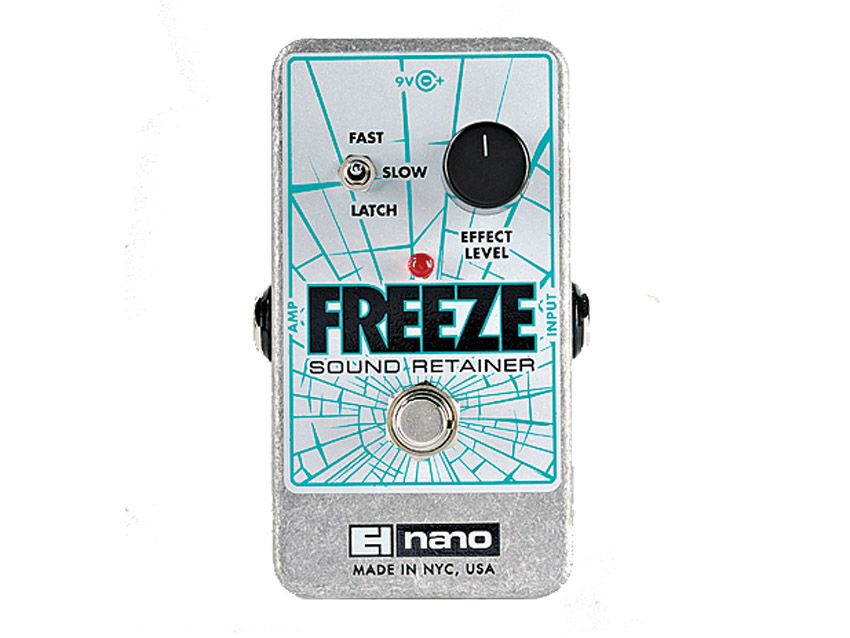 The toggle switch gives you three options for 'freezing' sound.