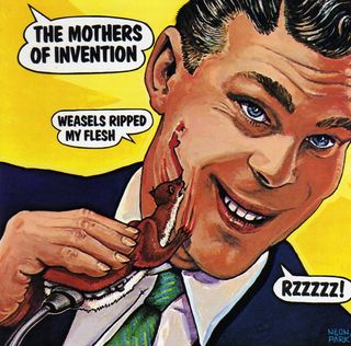 70s capas de álbuns: Weasels Ripped My Flesh