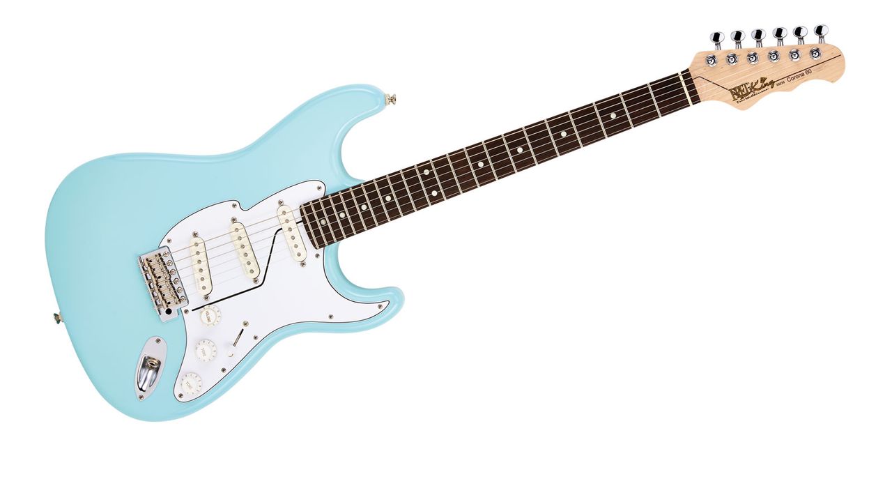 Our Corona 60 is fitted with the only set of Single Width Fluence pickups currently offered by Fishman
