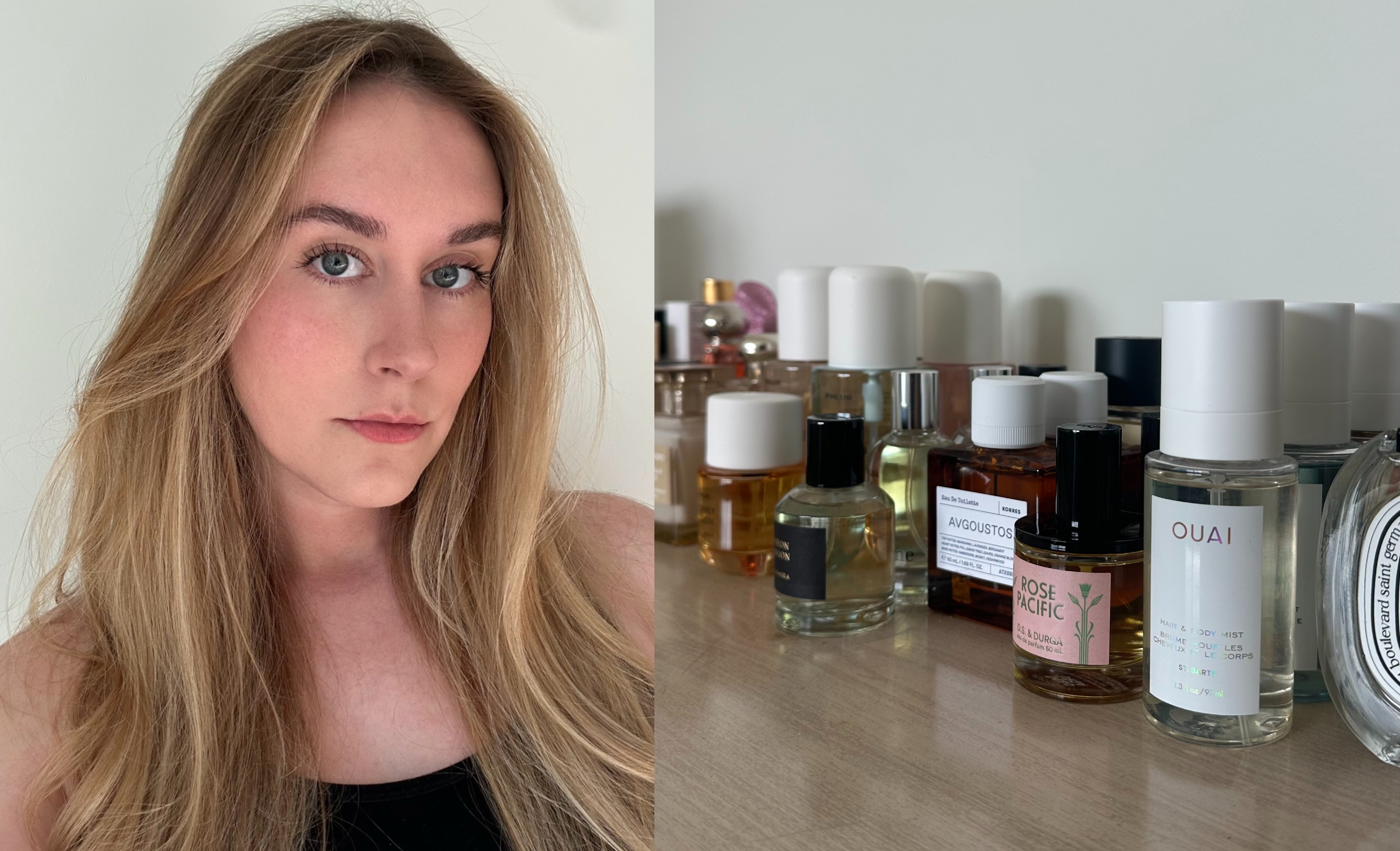 Kaitlyn McLintock's perfume collection