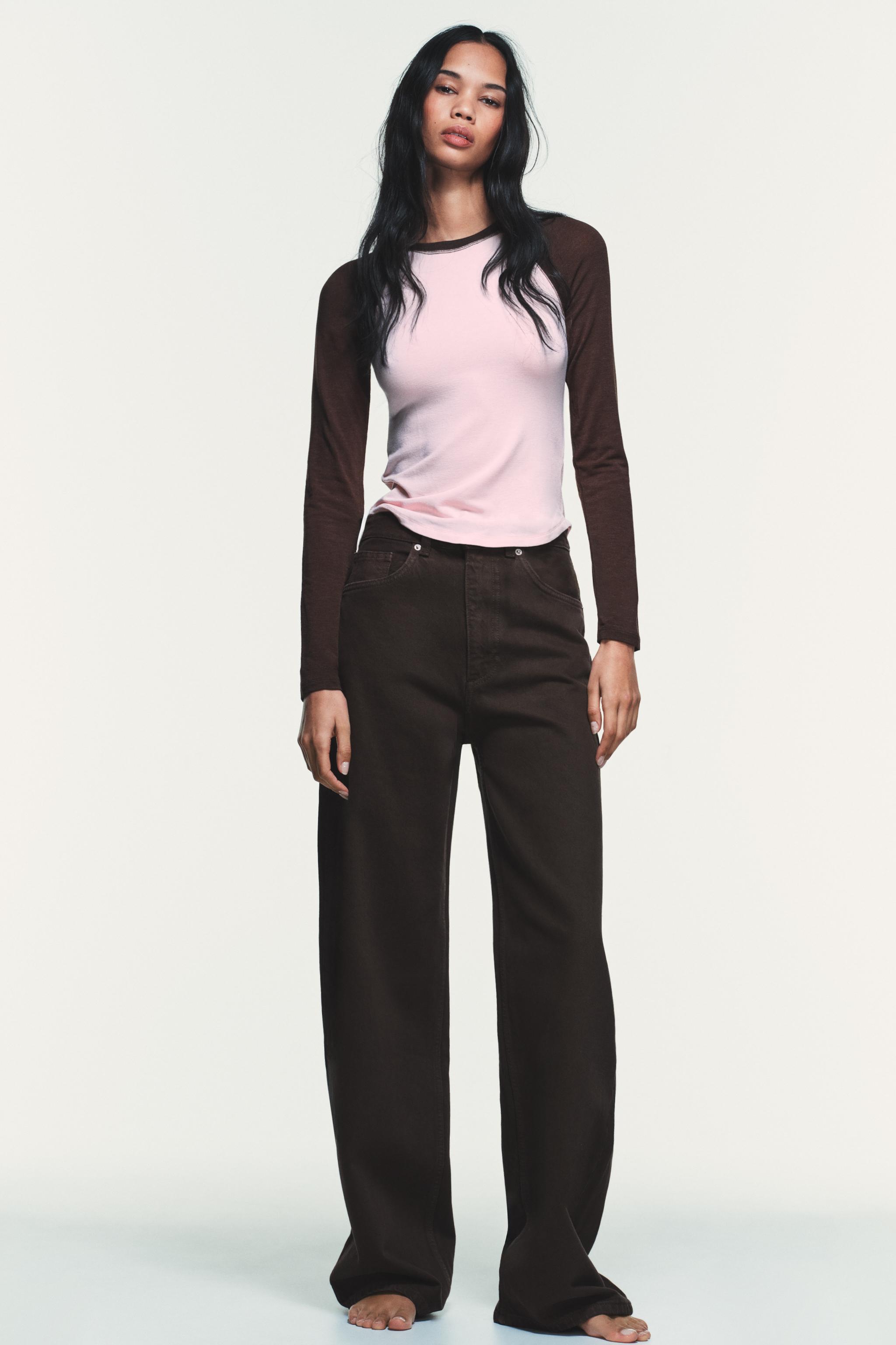 Contrasting Raglan T-Shirt