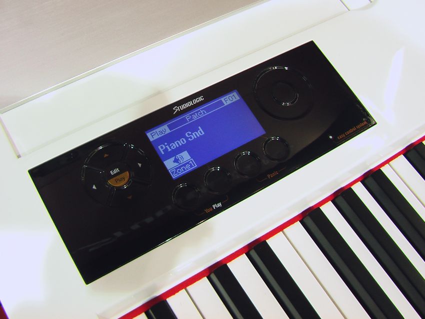 The Numa features a touch control panel with no moving parts
