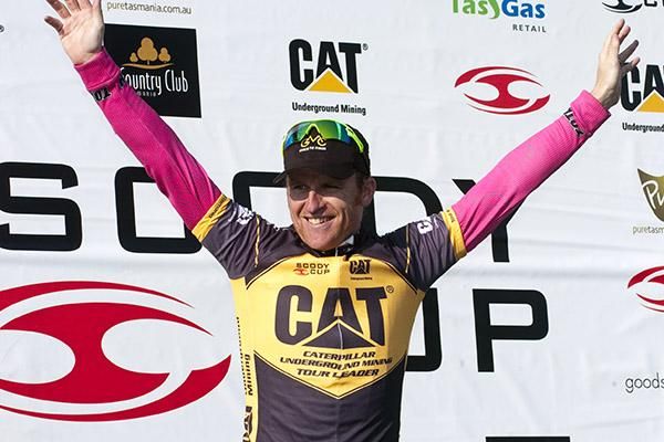Gordon McCauley (Hyster-Total Rush) will take a 2:07 minute lead into the final stage criterium in Westbury near Launceston.