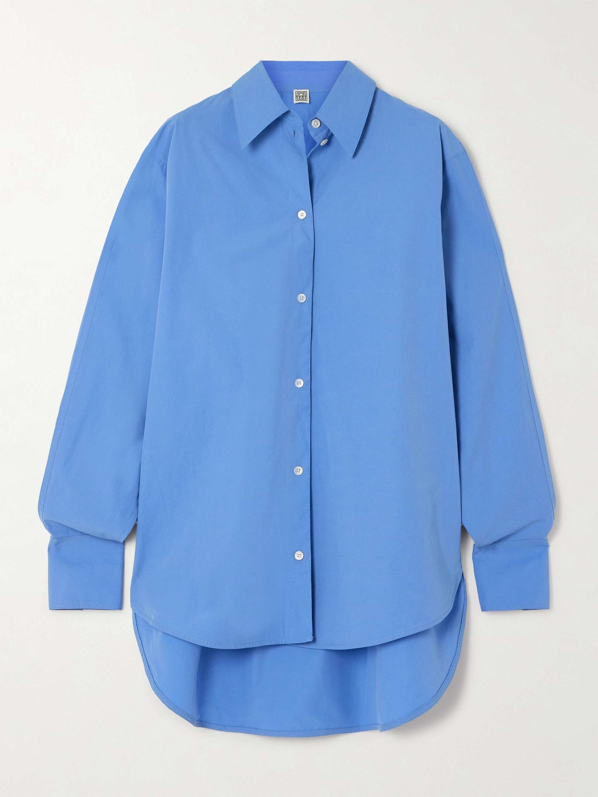 Organic Cotton-Poplin Shirt