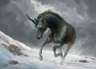 Subverting fantasy tropes - Leesha Hannigan's unicorn