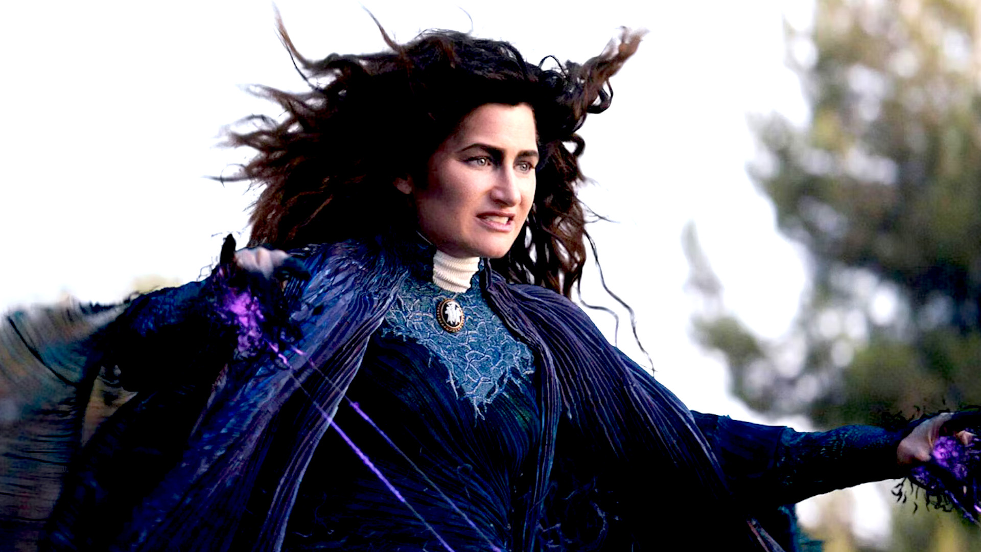 Marvel Phase 5: Kathryn Hahn as Agatha Harkness in the Disney Plus series Agatha All Along. 