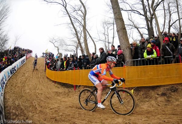Arenda Grimberg (Netherlands) moving up after a mediocre start