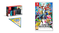 Nintendo Switch + Super Smash Bros. Ultimate + £30 eShop Voucher | £299.99 at Amazon (was £324.98)