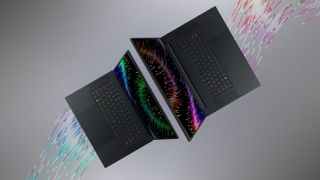Promotional image for the Razer Blade 16 and 18.