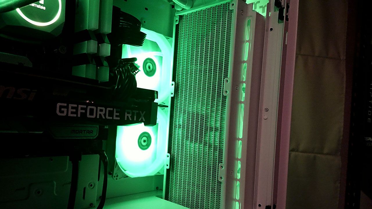Thermaltake Sub Zero front mounted360mm IO