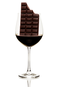 chocolate-wine