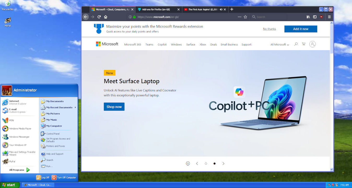 An absolute legend is actively developing a modern web browser for Windows XP and it's fantastic