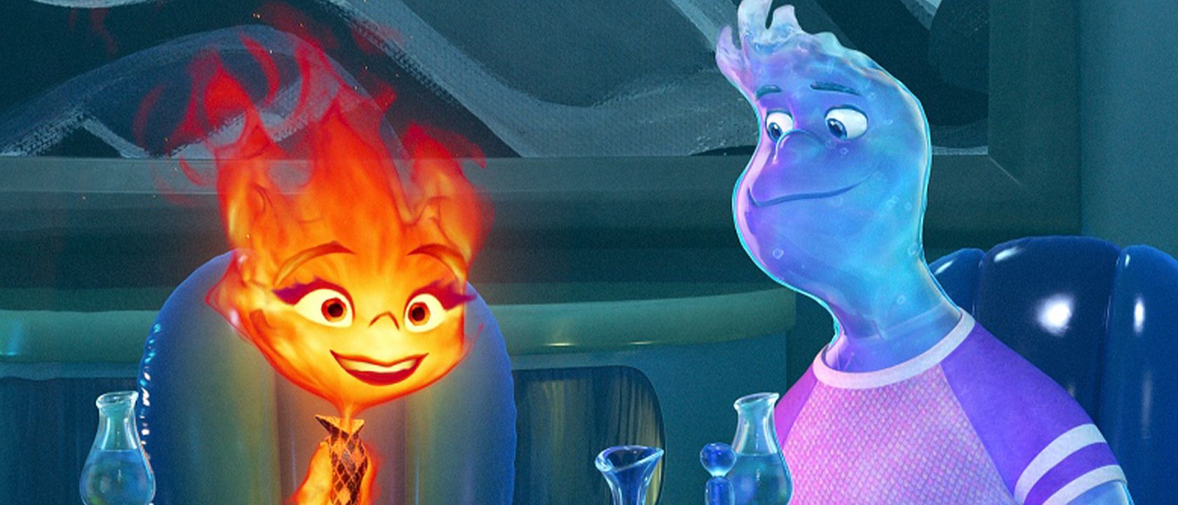 NEW FILM FROM PIXAR!! O IMPOSSIBLE LOVE BETWEEN FOGO AND WATER!! 🔥💧 