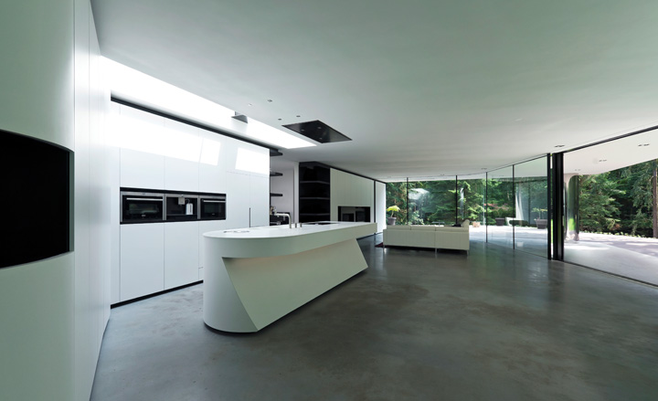 Interior view of Villa Veth