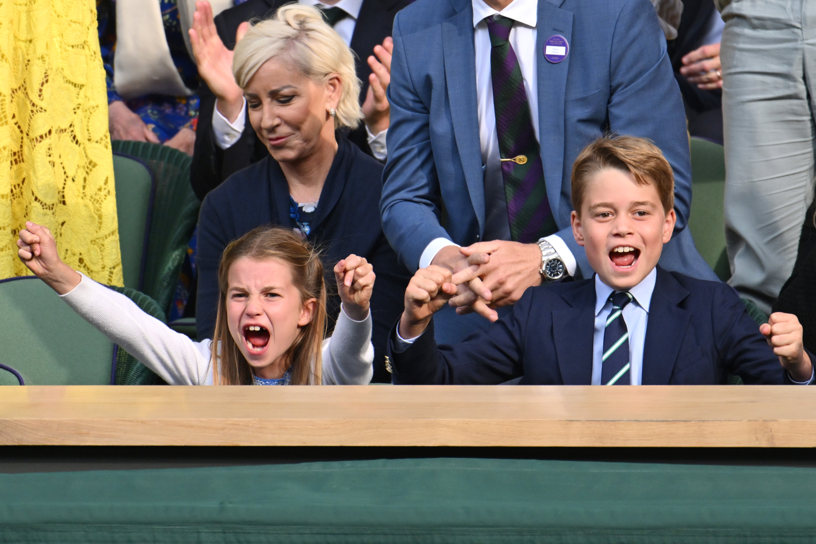 wimbledon - charlotte and george