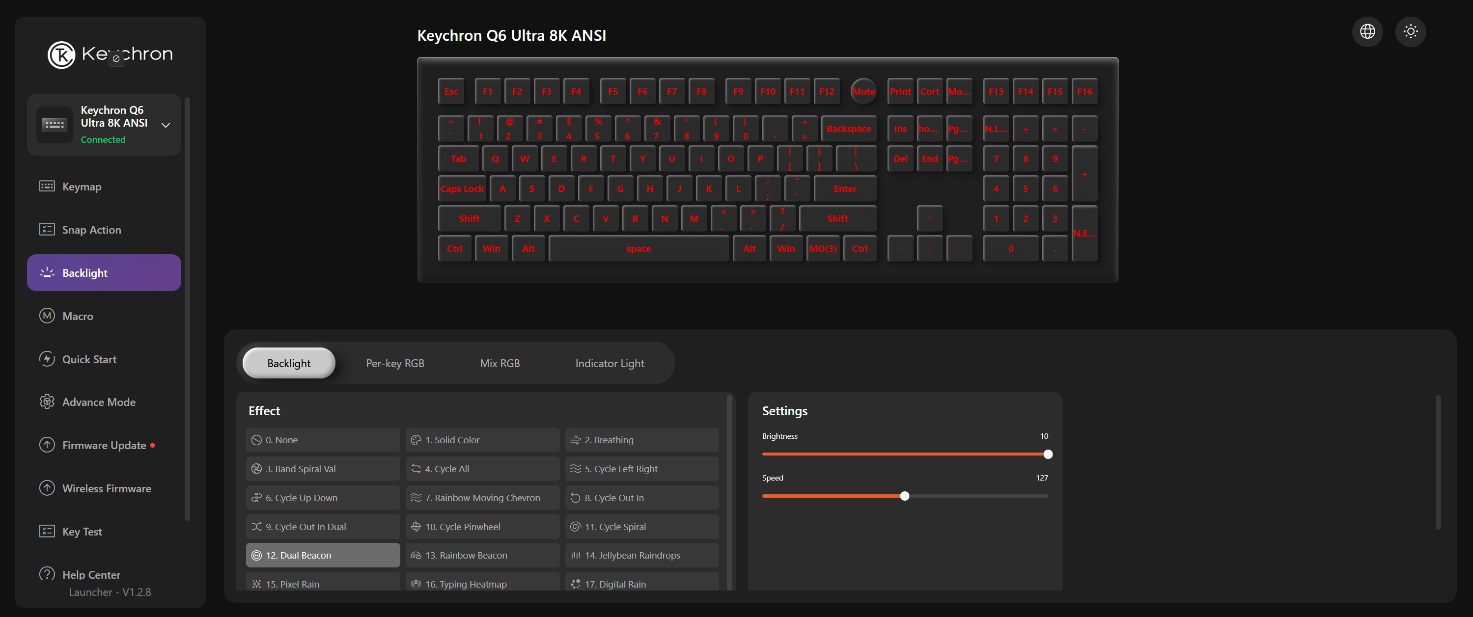 كيكرون Q6 الترا 8K