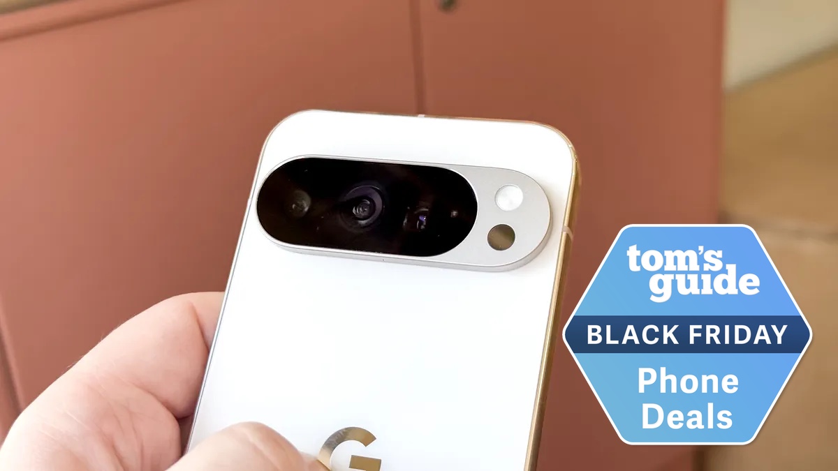 pixel 10 pro xl with black friday label