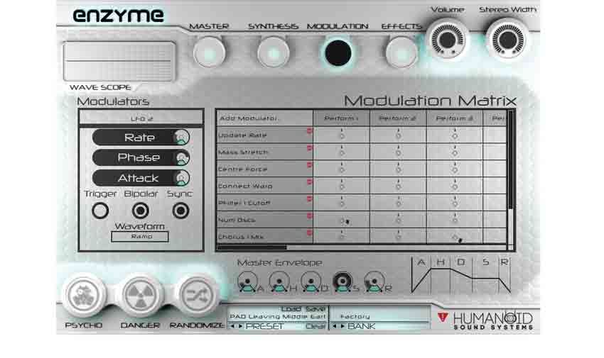 We've seen plenty of modulation matrices in our time, but very few with an unlimited number of sources
