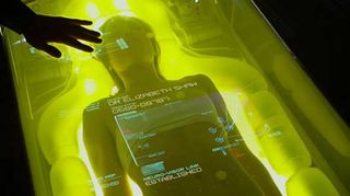 Territory created hundreds of UI motion screens and HUD overlays for Prometheus