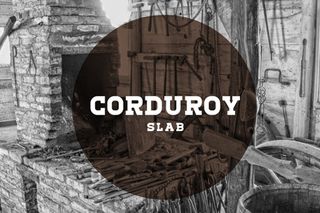 Free fonts: Corduroy