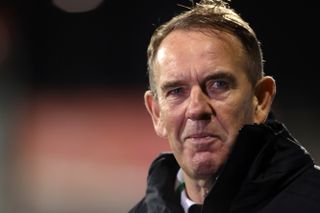 Northern Ireland, under Kenny Shiels, have qualified for their first major tournament finals (Liam McBurney/PA).