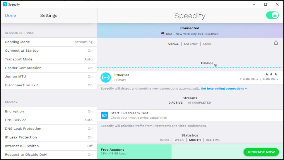 Speedify Windows App