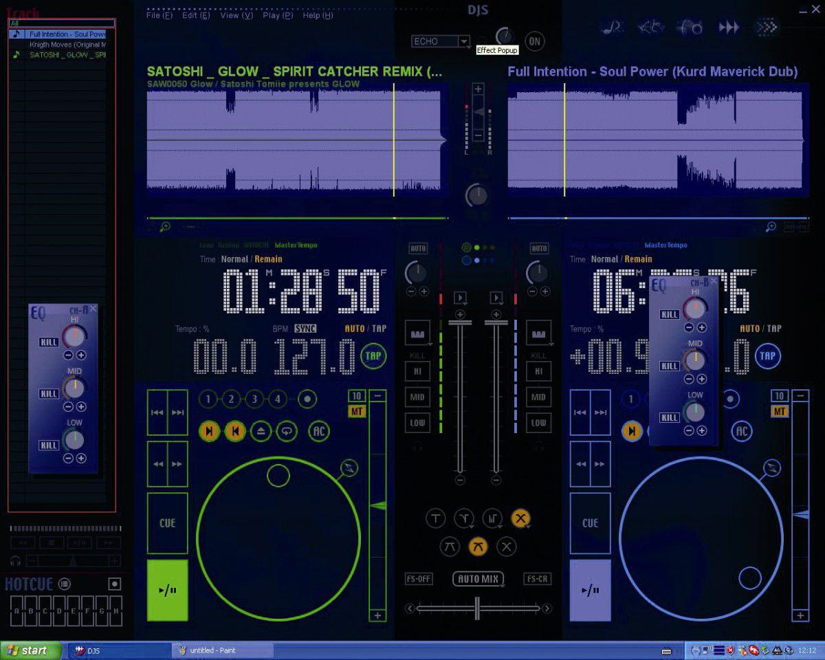 The DJS effects section is actually not too bad.