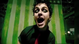 A still from Green Day's American Idiot without any music