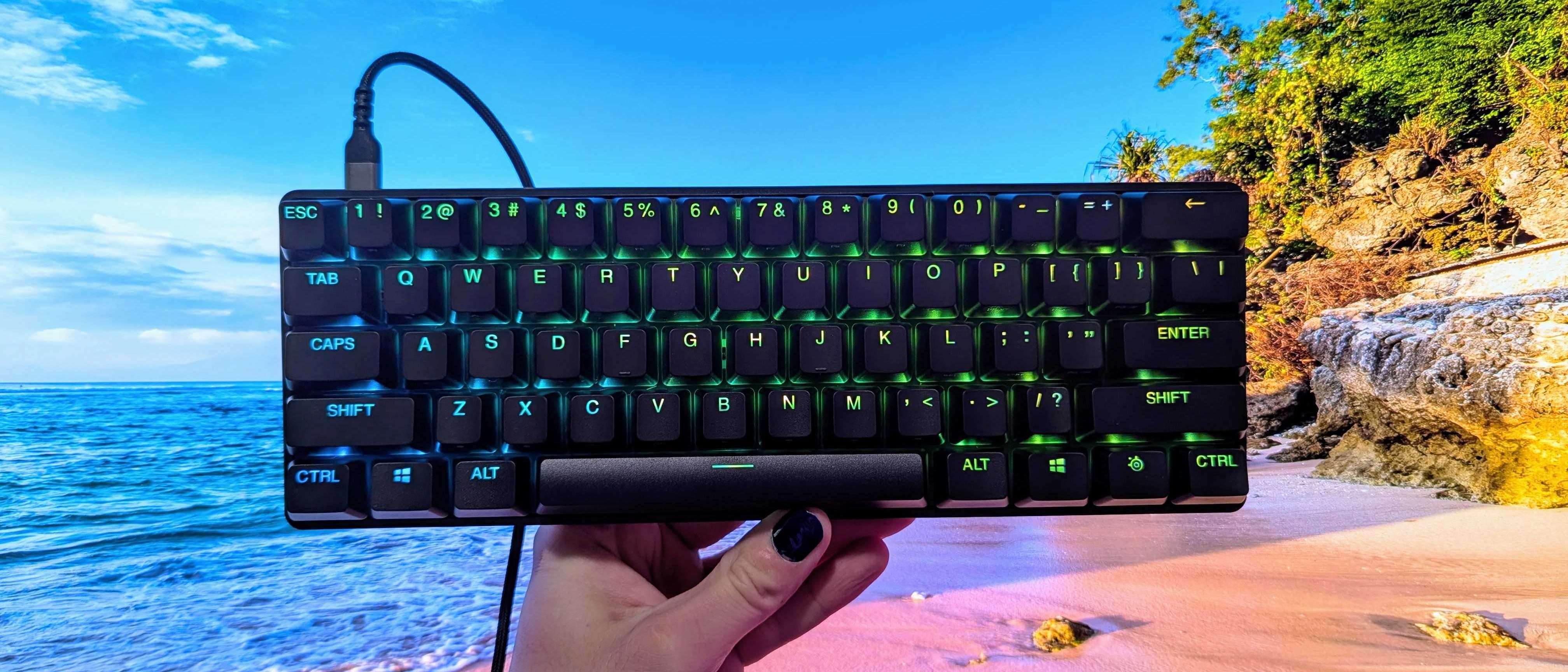 Image of the SteelSeries Apex Pro Mini (Gen 3).