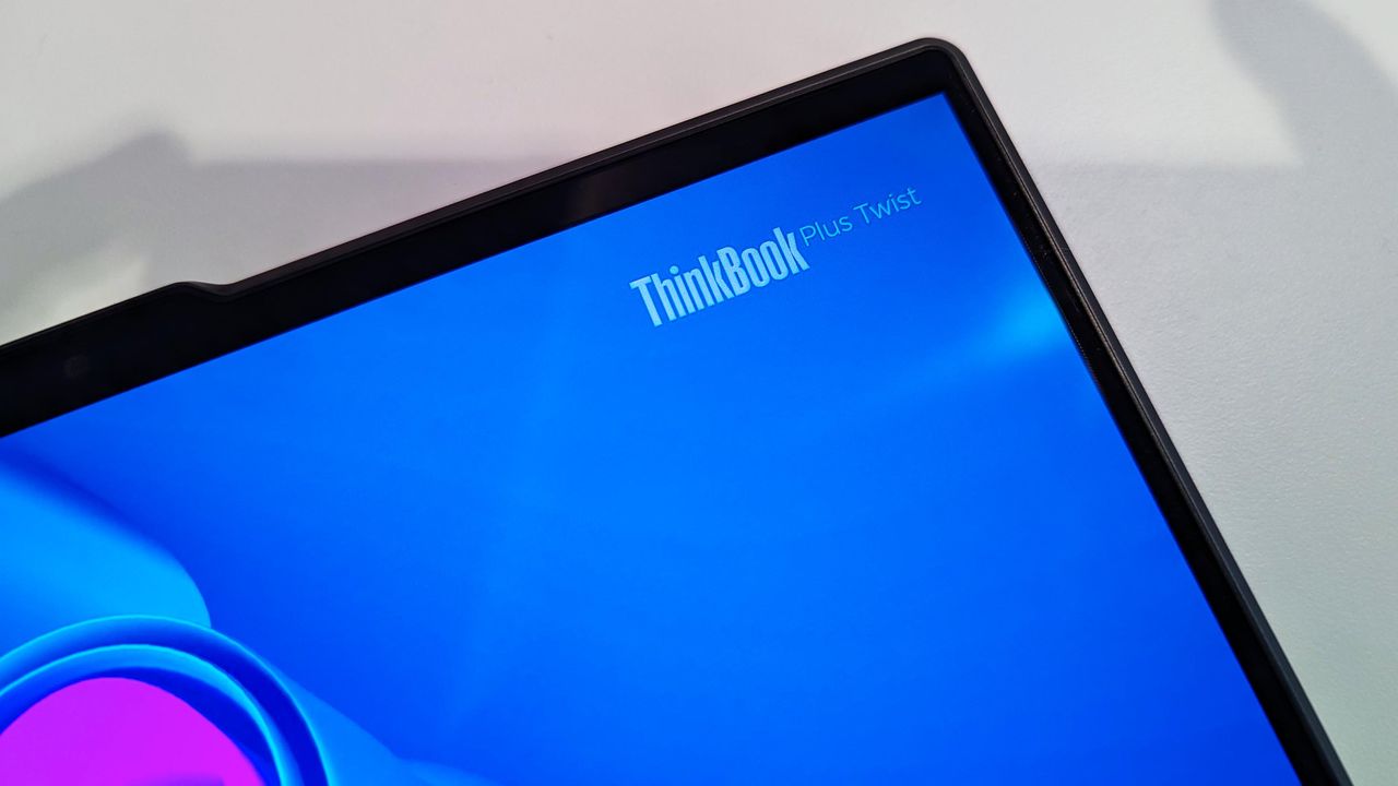 Lenovo Twist laptop with e-ink display