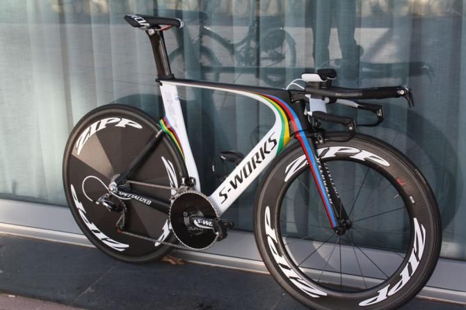 Tony Martin (Omega Pharma-QuickStep) remains on Specialized&rsquo;s all-conquering Shiv TT in 2014