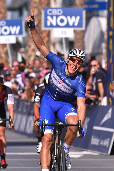 Marcel Kittel (QuickStep Floors) wins the final stage of the 2017 Dubai Tour