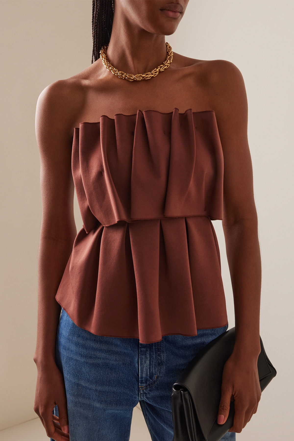 House of Dagmar Sculpted Tube Top