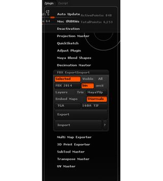 ZBRush screenshot