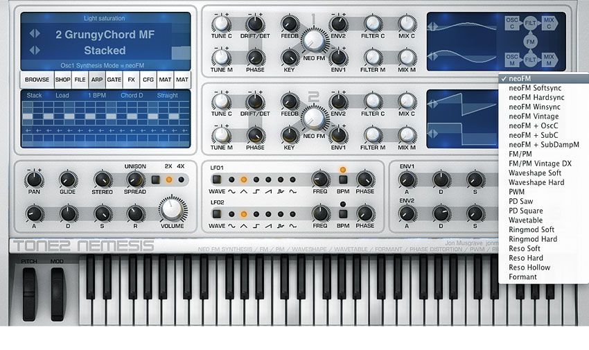 Nemesis includes enough synthesis modes to keep even the most demanding sound designer busy