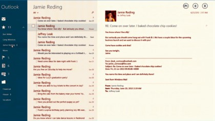 Mail in Windows 8.1
