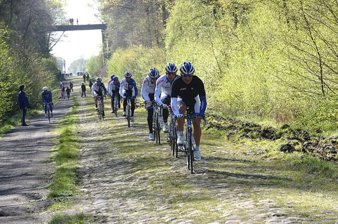 UnitedHealthcare gets ready for Paris-Roubaix