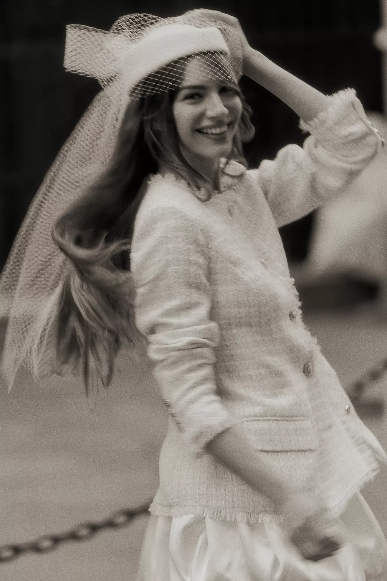 Twigs &amp; Honey Pillbox Birdcage Hat