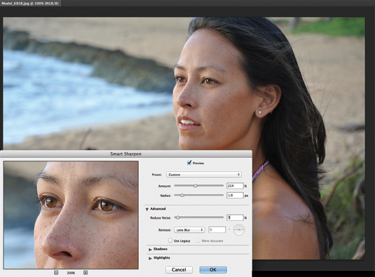 Photoshop CC: Smart Sharpen