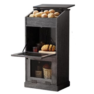 Ong Potato Storage Wood Bin