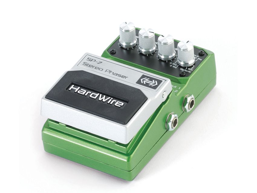Digitech HardWire SP-7 ステレオフェイザー Hardwire SP-7 Stereo Phaser review | MusicRadar