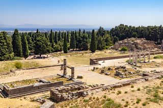 Ancient Greek ruins in Kos