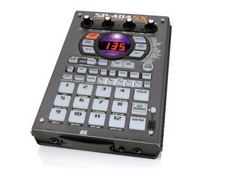 The new SP-404's case is grey rather than silver.