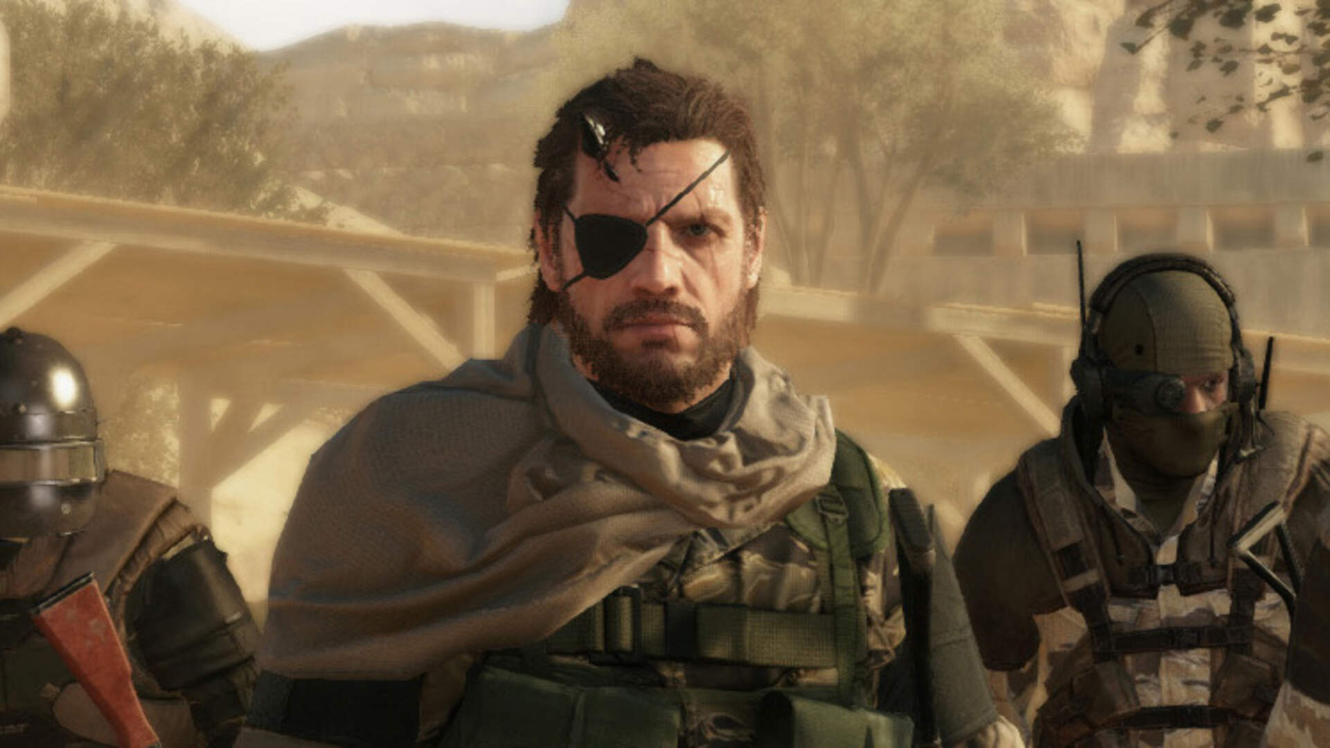 Big boss looks into the camera