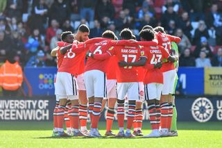 Charlton Athletic season preview 2023/24 Charlton Athletic getting ready during the Sky Bet League 1 match between Charlton Athletic and Wycombe Wanderers at The Valley, London on Saturday 25th March 2023. (Photo by Ivan Yordanov/MI News/NurPhoto via Getty Images