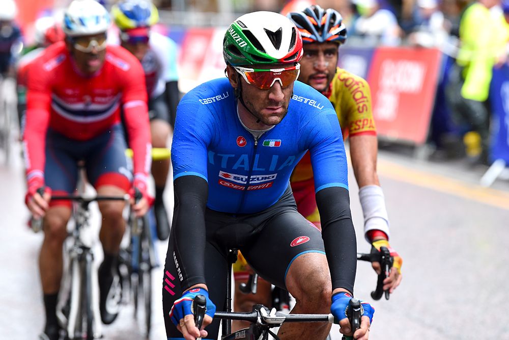 Elia Viviani (Italy) during the European Championships