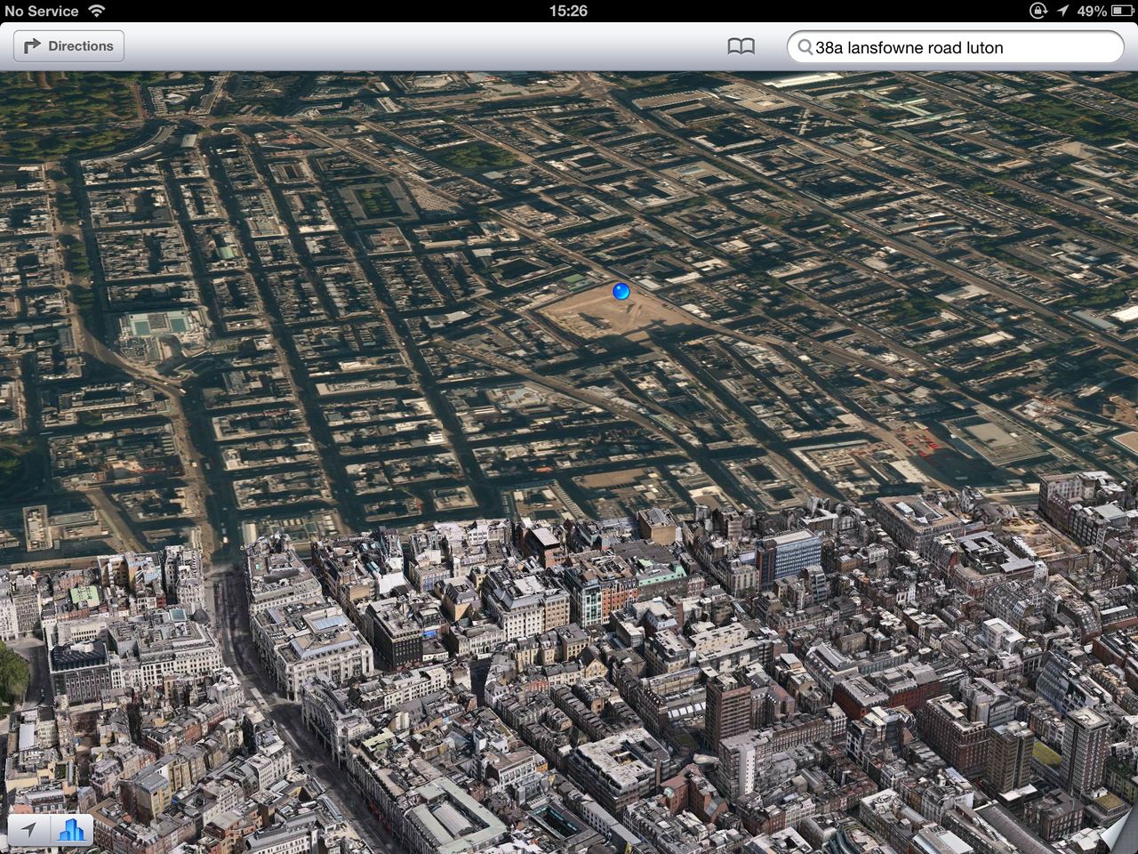 Apple iOS 6 - Maps glitch
